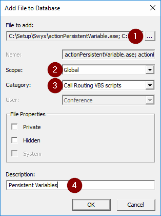 Add File to Database